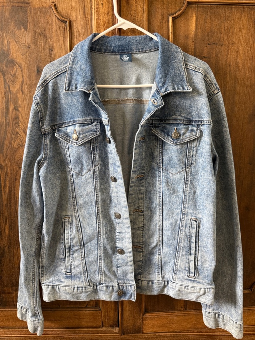 George Light Wash Denim Jacket - Classic Jean Jacket